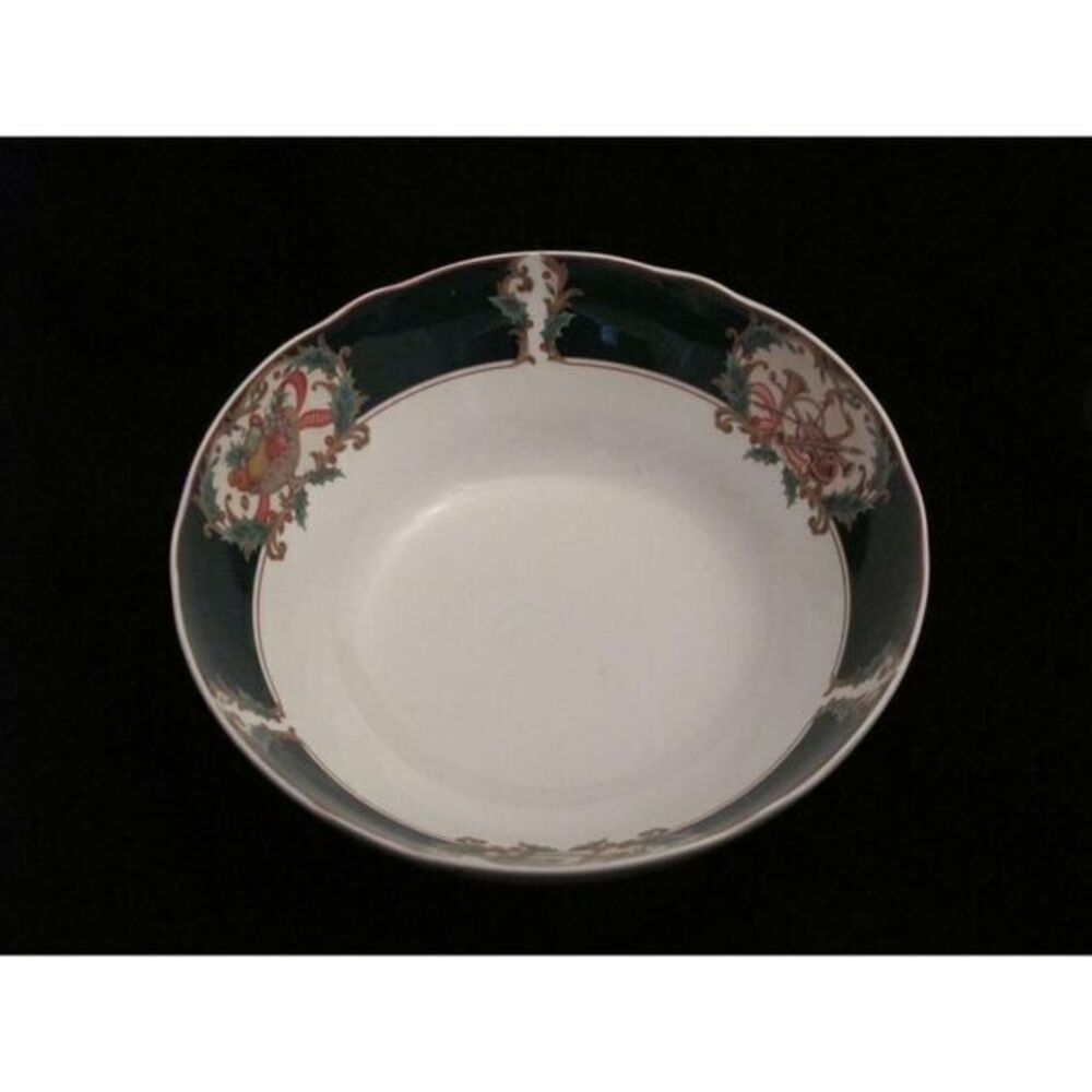 Noritake Home for Christmas Round Vegetable Serving Bowl 9425
